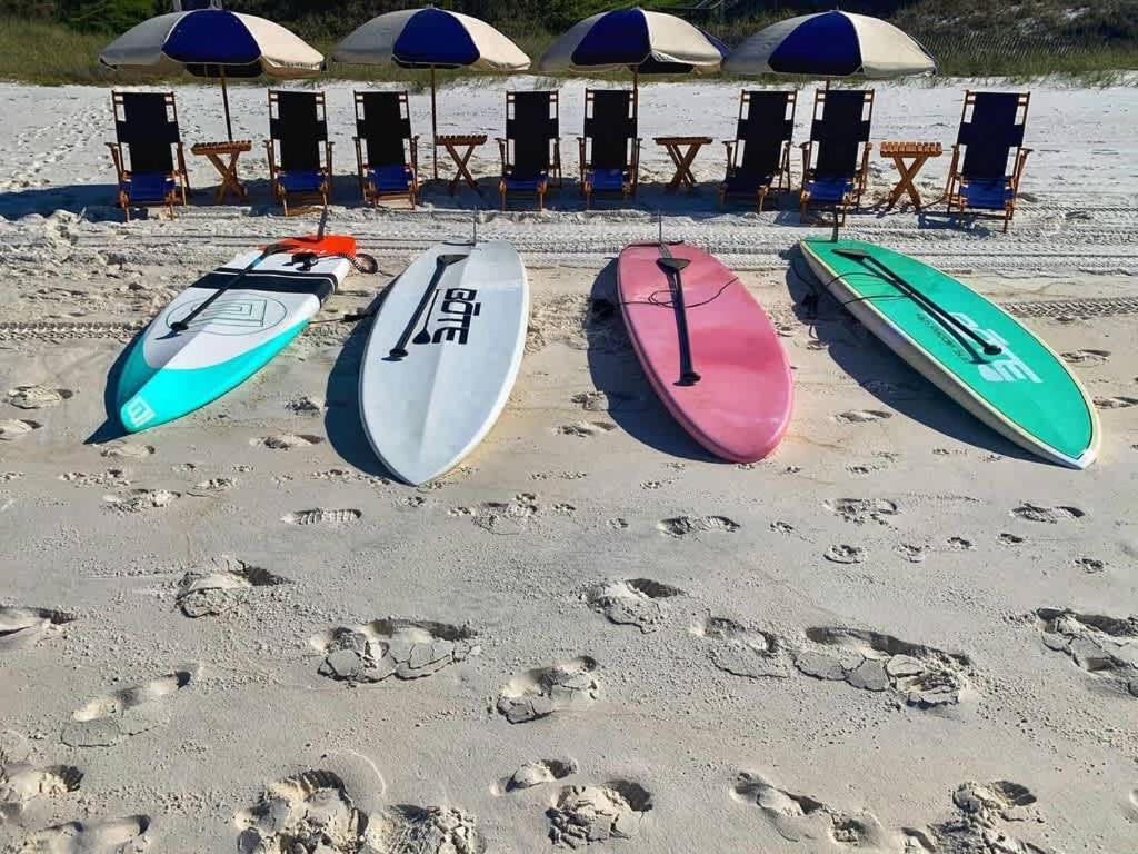 The Birdhouse In Luxury Watercolor Brand New 6 Seat Golf Cart Villa Santa Rosa Beach Eksteriør bilde