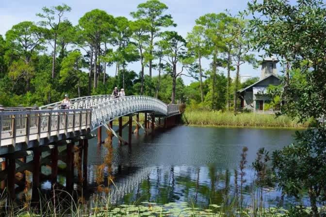 The Birdhouse In Luxury Watercolor Brand New 6 Seat Golf Cart Villa Santa Rosa Beach Eksteriør bilde