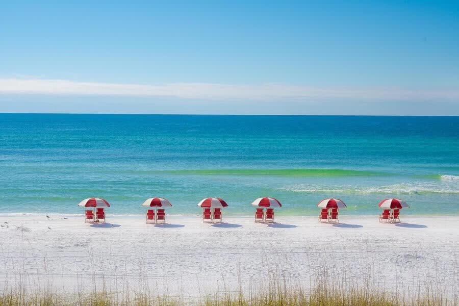 The Birdhouse In Luxury Watercolor Brand New 6 Seat Golf Cart Villa Santa Rosa Beach Eksteriør bilde