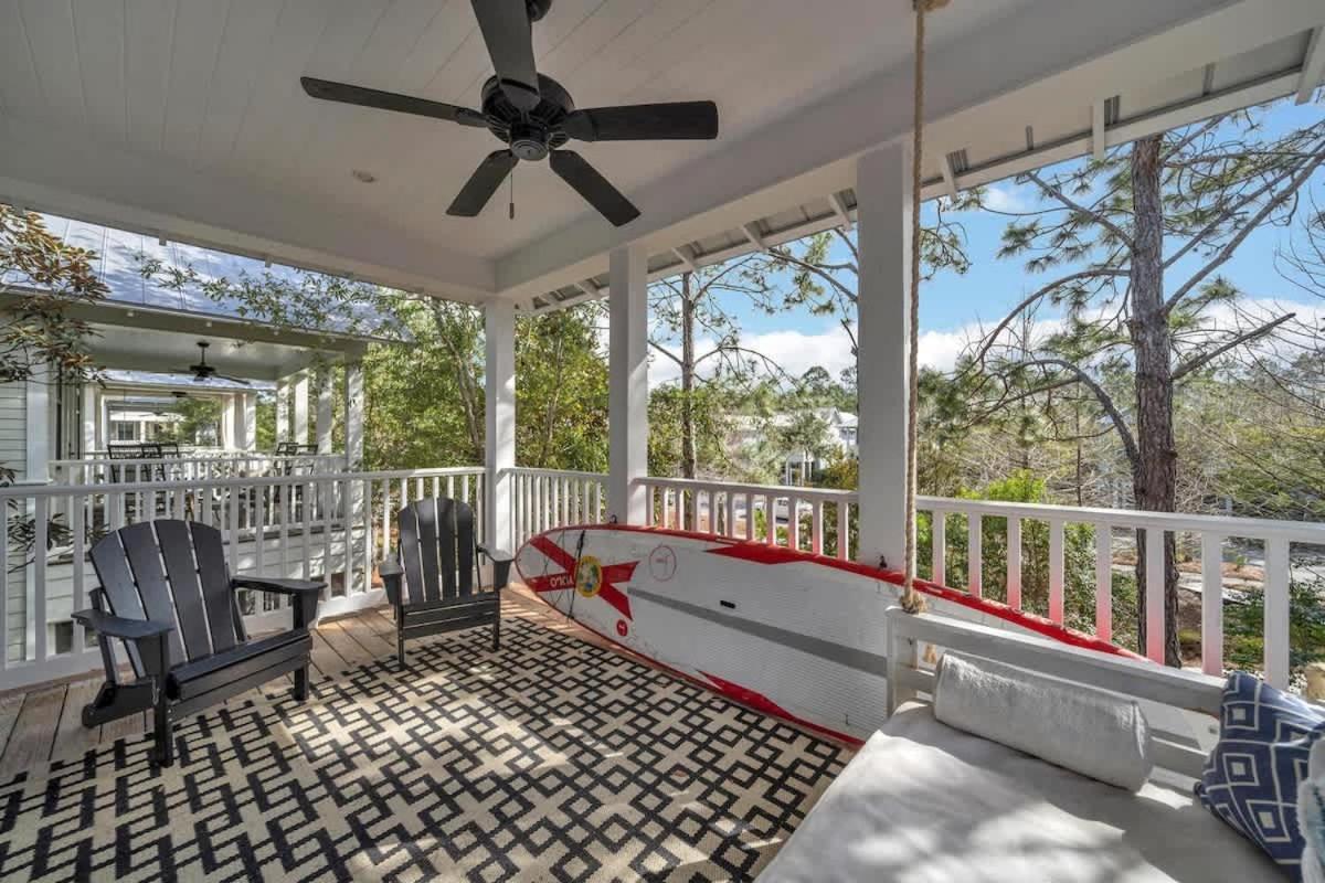The Birdhouse In Luxury Watercolor Brand New 6 Seat Golf Cart Villa Santa Rosa Beach Eksteriør bilde