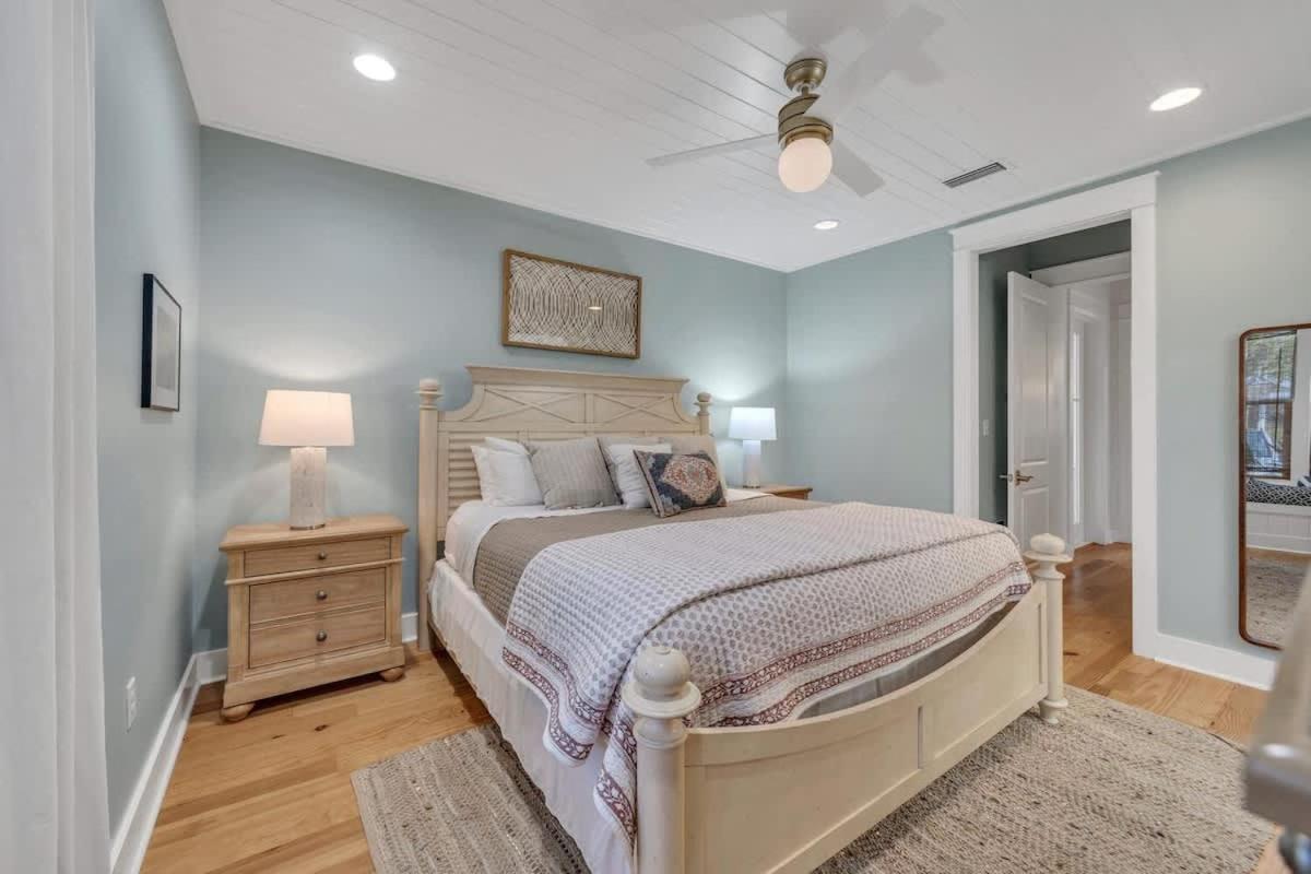The Birdhouse In Luxury Watercolor Brand New 6 Seat Golf Cart Villa Santa Rosa Beach Eksteriør bilde