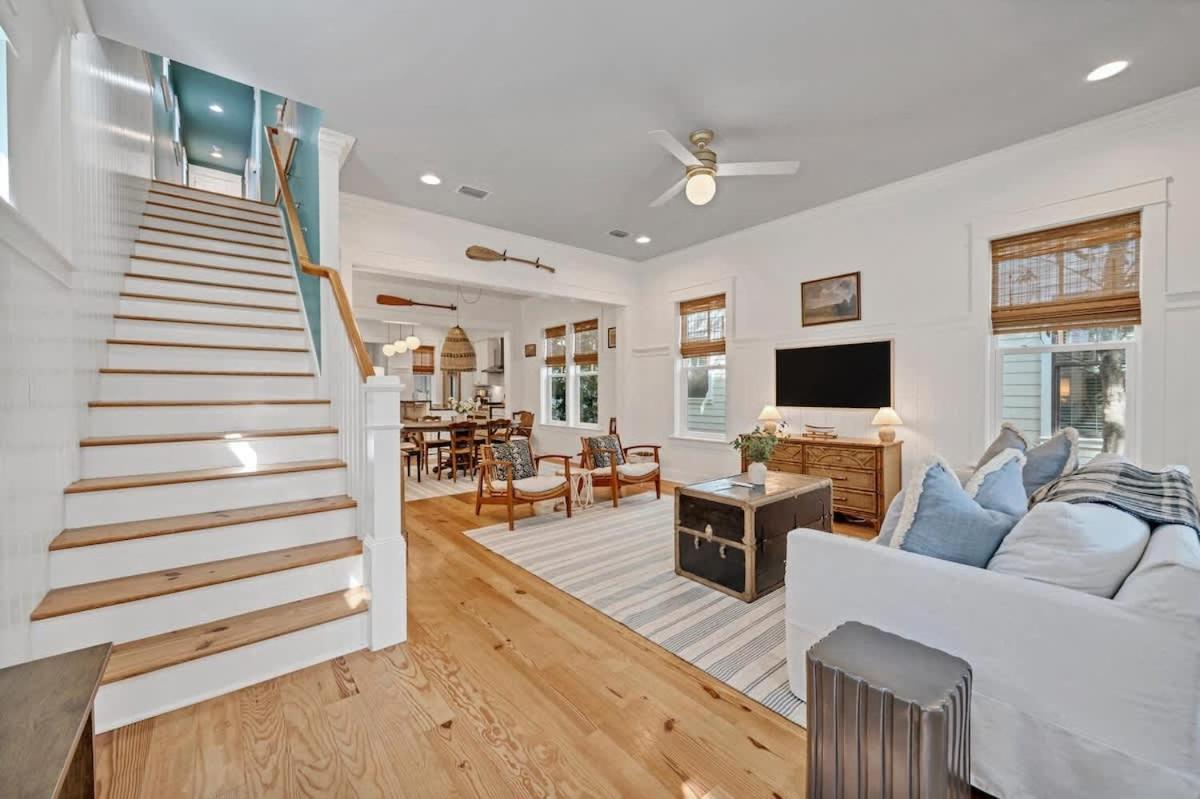 The Birdhouse In Luxury Watercolor Brand New 6 Seat Golf Cart Villa Santa Rosa Beach Eksteriør bilde