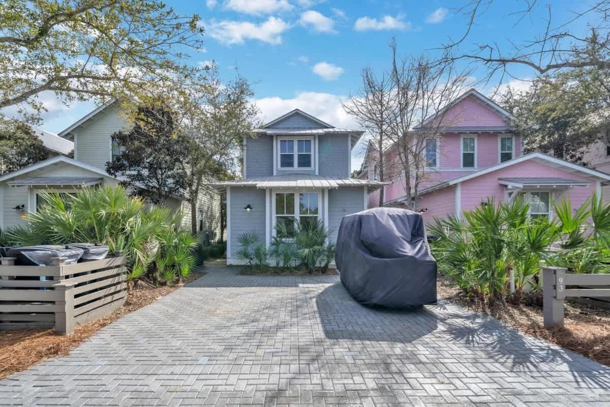 The Birdhouse In Luxury Watercolor Brand New 6 Seat Golf Cart Villa Santa Rosa Beach Eksteriør bilde